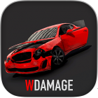 WDAMAGE: Car Crash Engine Icon